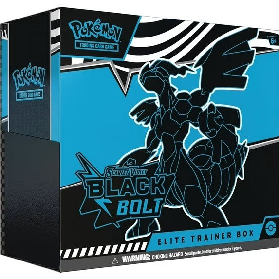Pokémon Scarlet & Violet – Black Bolt Elite Trainer Box