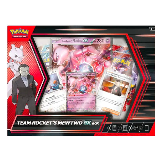 Pokémon TCG: Team Rocket’s Mewtwo Ex Box