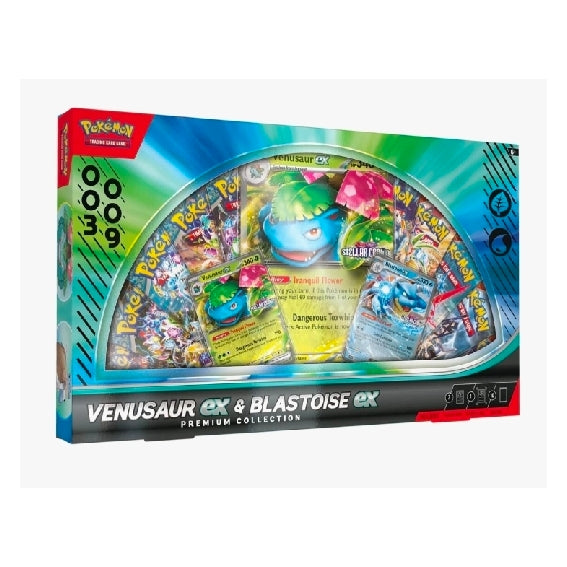 Pokémon TCG: Venusaur Ex & Blastoise EX Premium Collection